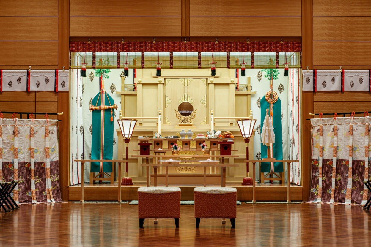 伏見稲荷大社の神殿で叶う厳かな神前式　ホテル館内神前特別プラン　